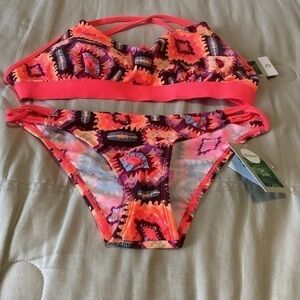 Eidon Surf bikini xsmall bottoms D cup top